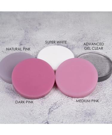2oz Acrylic Nail Powder Medium Pink - Long Lasting, Salon Quality, Bubble Free Professional Nail Powder for Manicure, Nail Art, Extensions - 2 Ounce - Buy Online on GoSupps.com