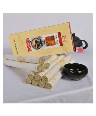 Dunsby Moxa Roll Sticks seven-year-old chen ai article Handmade Moxibusion column Moxa Wormwood Package MOXA-Stick Moxa-Stick Moxibustion 18*200mm