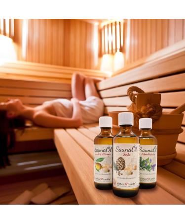 Swiss Pine Sauna Oil (100ml) | Alpine Herbs Infusion for Sauna | Essential Oils for Relaxation - Buy Online on GoSupps.com
