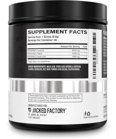 Jacked Factory Nitrosurge Pre-Workout in Pineapple & BCAA in Fruit Punch for Muscle Building and Recovery - Buy Online on GoSupps.com