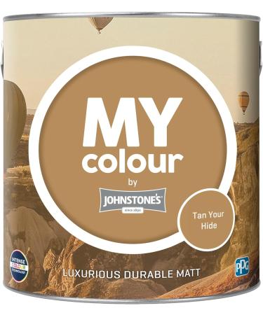 Johnstone's MY Colour Luxurious Durable Matt Paint - Tan Your Hide 2.5L - Buy Online on GoSupps.com