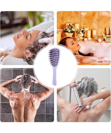 WOBBLO Shampoo Brush for Scalp Massager Scalp Massager | Long Handle Scalp Massager - Hair Purifier Scalp Exfoliator for Growth - Buy Online on GoSupps.com