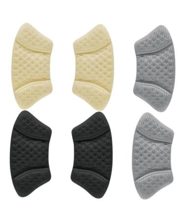 NOLITOY 3 Pairs Follow up Heel Grips for Loose Shoes Sponge Pads Stickers Shoe Pads for Women Shoes Shoe Grips Womens Heels Foot Accessories Women's Bags High Heel Adhesive Backing