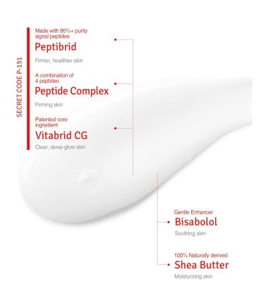 Wrinkle Serum - Anti-Aging Booster with Peptides & Vitamin C | Smooth Skin Tighten Pores Fragrance Free - 1.69oz - Buy Online on GoSupps.com