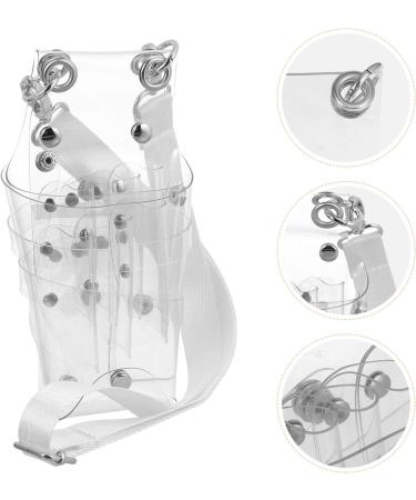 Minkissy Hair Scissors Toolbox Holder - Leather & PVC Hairdressing Bag Messenger Pocket Belt for Hair Styling Tools - International Shipping Available - Buy Online on GoSupps.com