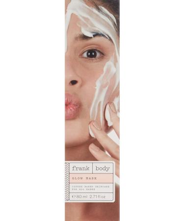 Frank Body Glow Mask | Ultra-Hydrating 5min Face Mask | Naturally Derived Shea & Cocoa Butters | Soothes Skin & Fights Puffiness | 80ml - Buy Online on GoSupps.com
