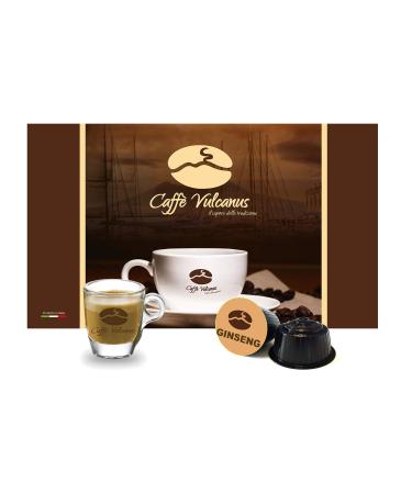 Caff Vulcanus Caff Vulcanus Compatible capsules Nescaf Dolce Gusto (50 capsules ginseng)