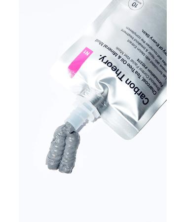 Carbon Theory | Charcoal Tea Tree Oil & Mineral Mud Breakout Control Face Mask | Natural Vegan And Cruelty Free | 50ml - Buy Online on GoSupps.com