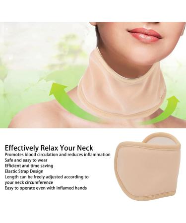 Adjustable Castor Oil Wrap Set - Reusable Thyroid Gland Packaging Washable & Anti-Oil Run - Buy Online on GoSupps.com