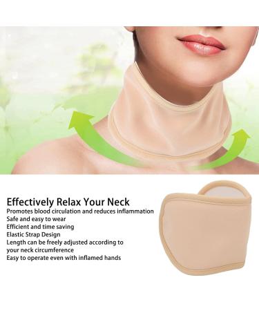 Buy GfRGFH Castor Oil Slack Package Set - Reusable Adjustable Soft Elastic Strap for Thyroid Gland - Khaki | International Shipping Available - Buy Online on GoSupps.com