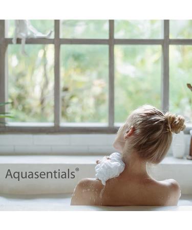 8 Pack Aquasentials Mesh Pouf Bath Sponge - Multi-Color Variety - Buy Online on GoSupps.com