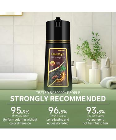 Buy Silver Gray Hair Dye Shampoo - Long-lasting Natural 3-in-1 Hair Color for Men & Women | Easy At-Home Use - 16.9 Fl Oz - Buy Online on GoSupps.com