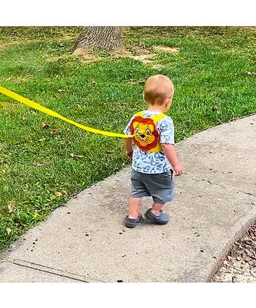 Yellow Toddler Leash & Anti-Lost Wristband Safety Harness for Boys - Pink Christmas Gift - Buy Online on GoSupps.com