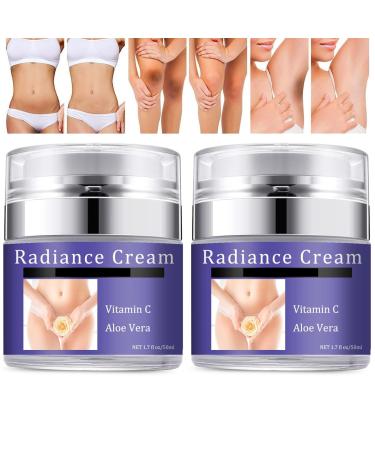 Intimate Lightening Cream, Whitening Cream For Intimate Parts, Radiance Cream, Intimate Lightening Cream, Underarm Whitening Cream, Bleaching Cream For Intimate Areas (2pc)