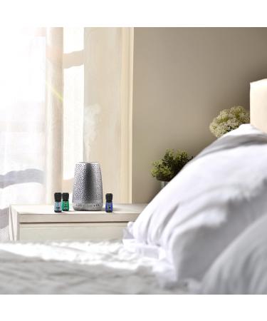 Yankee Candle Sleep Diffuser Starter Kit | Peaceful Dreams Refill | Up to 30 Nights | UK Plug | Silver - Buy Online on GoSupps.com