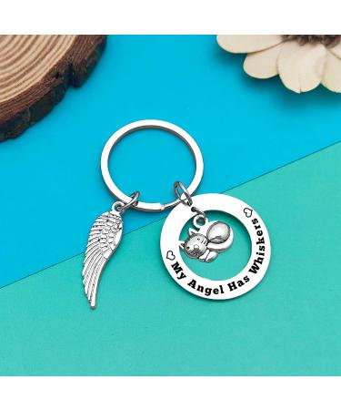 Loss of Cat Memorial Gift Pet Memorial Keyring Sympathy Gifts for Loss of Cat Pet Loss Keychain In Memory of Pet Cat Gift Sympathy Gift for Cat Lover Family Friends Pet Owner Remembrance Gifts - Buy Online on GoSupps.com