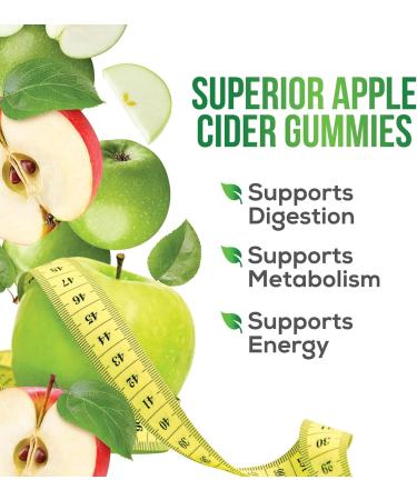 Apple Cider Vinegar Gummies 1000mg - Sugar Free Max Strength ACV Gummy Vitamins Advanced Formula with Vitamin B12 Supports Metabolism & Energy Keto Friendly Gluten-Free Vegan Non-GMO 60 Gummies 60 Count (Pack of 1) - Buy Online on GoSupps.com