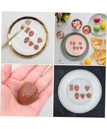 Abaodam Cookies Bulk 24 Pcs Simulation Chocolate Miniature Snacks Cake Decorating Kid Food Window Decor Cake Toy Simulated Chocolate Model Chocolate Bar Models for Desktop Pvc Biscuit 3d - Buy Online on GoSupps.com