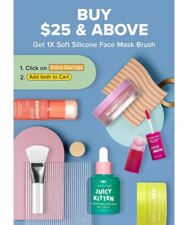 I Dew Care Cake My Day Mini Wash-Off Face Mask | Hydrating & Refreshing for Dry Skin with Hyaluronic Acid - 0.35 oz - Buy Online on GoSupps.com