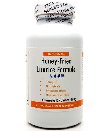 Honey Fried Licorice Decoction Extract Powder Tea 180g (Zhi Gan Cao Tang) Ready-To-Drink 100% Natural Herbs