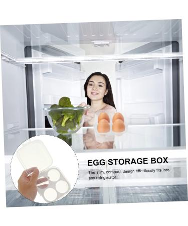 Gatuida 3pcs 4 4 Grid Egg Storage Box Eggs Compartment Egg Holder Egg Storage Container Splitter re-usable - Buy Online on GoSupps.com