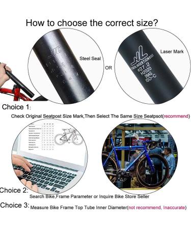 GANOPPER Suspension Seat Post Alloy | Adjustable Seatpost | Black 27.2*350mm | 14mm Offset | 28.6 30.0 30.4 30.9 31.6 33.9 34.9 Sizes - Buy Online on GoSupps.com