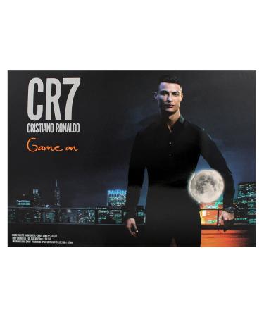 Cristiano Ronaldo Game On for Men - 3 Pc Gift Set 3.4oz EDT Spray 5.1oz Shower Gel 4.1oz Body Spray - Buy Online on GoSupps.com