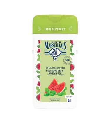 Le Petit Marseillais Le Petit Marseillais Organic Watermelon & Organic Basil Shower Gel vegan shower gel with 99% biodegradable formula 1 x 250 ml