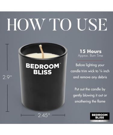 Bedroom Bliss Lovers Massage Candle - Indulge in Vanilla Aroma for Romantic Nights | International Shipping Available - Buy Online on GoSupps.com