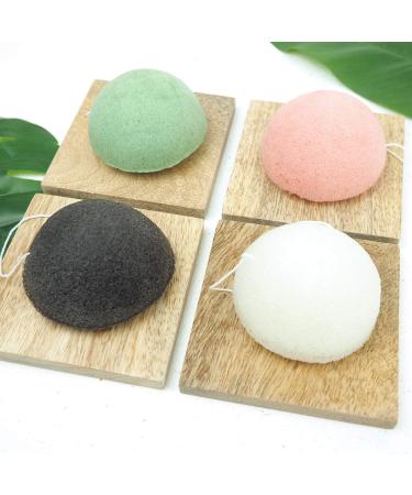 Feel Natural Konjac Sponge - Cherry Blossom | Eco-Friendly Facial Cleanser for Glowing Skin - Buy Online on GoSupps.com
