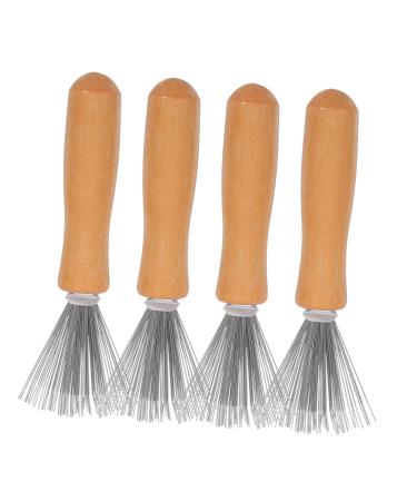 Beaupretty 4pi ces Nettoyant pour Brosses Cheveux Outil de Nettoyage pour Peignes Nettoyeur de Cheveux pour Brosses Outil de Nettoyage pour Peignes