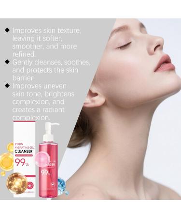 KunMan PDRN Face Wash Korean Hydrating Facial Cleanser with Collagen Deep Pore Cleansing Foam Daily Gentle Face Wash for Women & Men Sensitive & Dry Skin Care - Buy Online on GoSupps.com