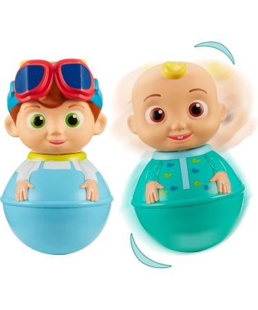 Weebles Cocomelon Set of 2 Figures JJ Pajamas & Tom Tom | Fun International Shipping - Buy Online on GoSupps.com