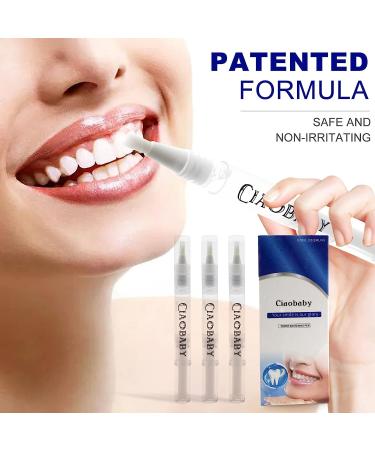 Teeth Whitening Pen 4 Pack - Visibly Whiter Teeth in 1 Week | Vanilla Mint | 70+ Uses | No Sensitivity - Buy Online on GoSupps.com