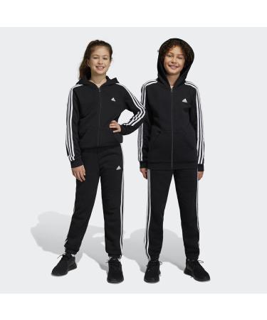 Adidas Unisex Kids Pants | 3s FL Pant 152 Black/White - Shop Internationally for Stylish Kids' Apparel - Buy Online on GoSupps.com