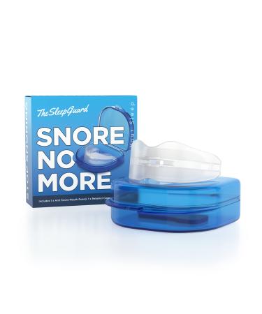TheSleepGuard | Stop Snoring Solution Mouth Guard x1 | Sleep Aid and Snore Stopper | Best Anti Snoring Device Mouthpiece & Gum Shield | Anti Snore Relief | Restful Sleep at Night for Men and Women