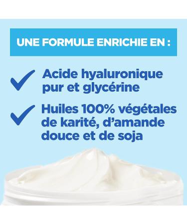Buy Mixa Intensive Dry Skin Cream - Pure Hyaluronic Acid 24-Hour Moisture Face & Body Lotion 400ml - Buy Online on GoSupps.com