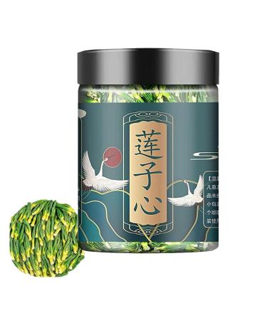 Lotus Seed Core Tea For Men Lotus Plumule Tea Kidney Nourishing Kidney Protection Tea Lian Zi Xin Tea Chinese Nourishing Kidney Tea (1box)