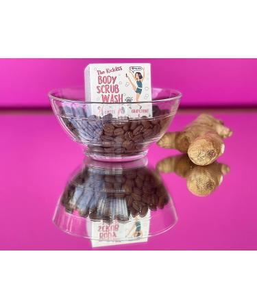 Morava Coffee Body Scrub Bar - Exfoliating Scrub with Coconut & Sugar for Soft Skin - 3 oz (Grapefruit and Ginger) - Buy Online on GoSupps.com