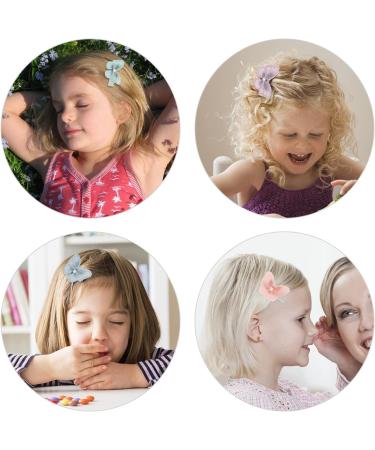 Arqumi 12 PCS Hair Clip Colorful Butterfly Design Hair Clip Hair Accessories for Girls Women 2Pink+2Purple+2Blue+2Green+2White+2Golden - Buy Online on GoSupps.com