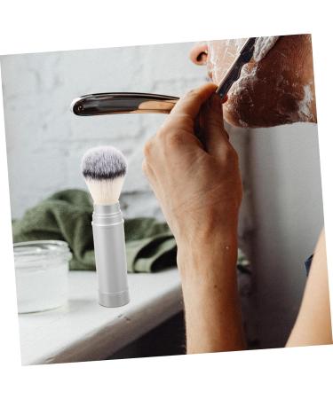 CANIGHT Silvertip Fibre Shaving Brush - Travel & Cleansing Brush for Men | Premium Beard Care - Buy Online on GoSupps.com