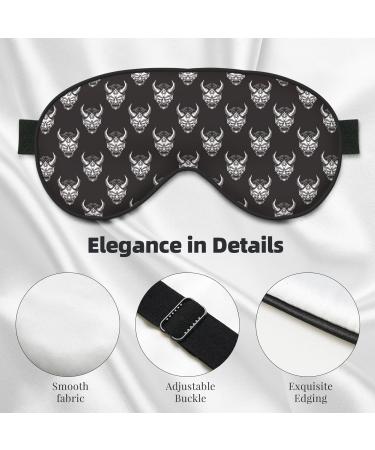Vintage Devil Mask Sleep Mask | Adjustable Double-Sided Eye Cover | Soft Sleeping Eye Mask | Perfect Shading & Eye Edema Reduction | International Shipping Available - Buy Online on GoSupps.com