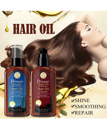 Keratin Hair Oil - Ultra Moist Daily Repair Rich Proteins & Vitamins 120ml | Protect & Nourish Your Hair - Buy Online on GoSupps.com