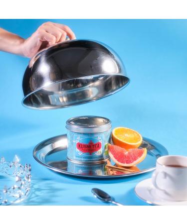 Kusmi Tea Prince Vladimir Bio - Flavored Black Tea with Citrus Vanilla & Spices - 100g Metal Can (40 Cups) - International Shipping Available - Buy Online on GoSupps.com