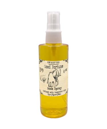 Good Fortune Aromatherapy Misting Room Spray, Spiritual Aromatic Mist infused with Essential Oils Enhance Intuition Luck Success Confidence Courage Manifest Goals Reverse Bad Luck