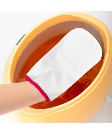 Minkissy Nail Art Accessories - Moisturizing Paraffin Wax Gloves for Spa & Mani/Pedi Care - Thermal Hand & Foot Treatments in Red - Buy Online on GoSupps.com