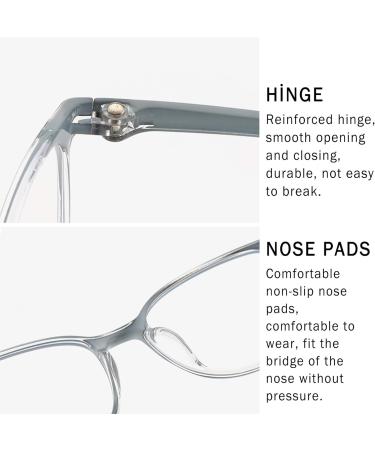 Aroncent Children's Blue Light Glasses - 2PCs Anti Blue Light Filter Frames for Girls Ages 8-18 - Buy Online on GoSupps.com