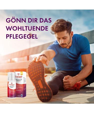 Traugel Forte Gel - Plant Extract Energy for External Use - 120ml - Boost Recovery & Wellness - Buy Online on GoSupps.com