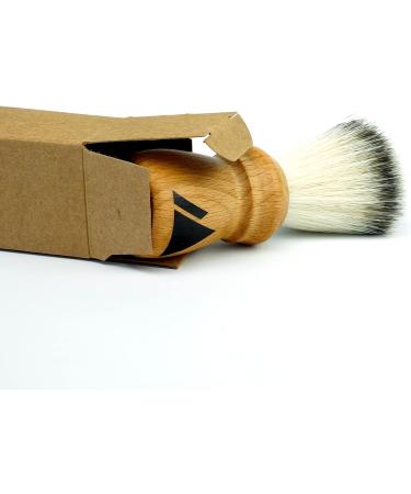 Econized Vegan Shaving Brush | High-Quality Beechwood Handle | International Shipping - Buy Online on GoSupps.com