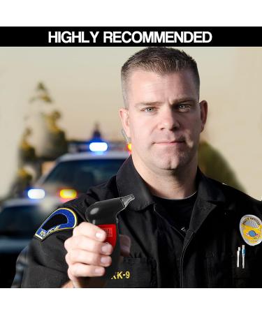 GREENWON Digital Breathalyzer Keychain Alcohol Tester with LCD Display - Portable Audible Alert Detector for Personal Use in GD/Black - Buy Online on GoSupps.com